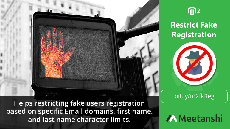 Magento 2 Restrict Fake Registration